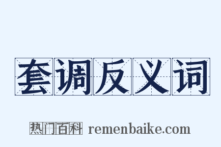 套调反义词是什么意思的图片